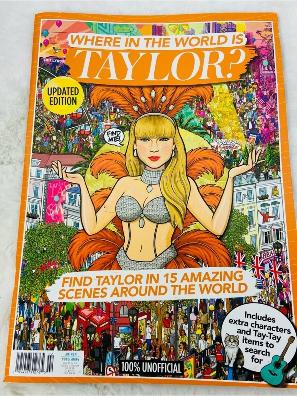 Taylor Swift colorful illustrated